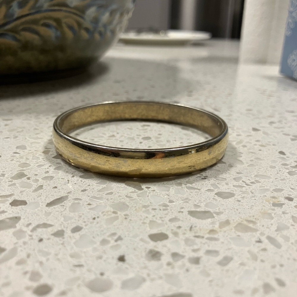 Vintage Goldtone Monet Bangle Bracelet